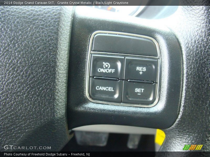 Granite Crystal Metallic / Black/Light Graystone 2014 Dodge Grand Caravan SXT
