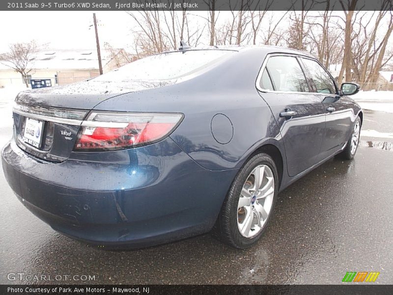 Fjord Blue Metallic / Jet Black 2011 Saab 9-5 Turbo6 XWD Sedan