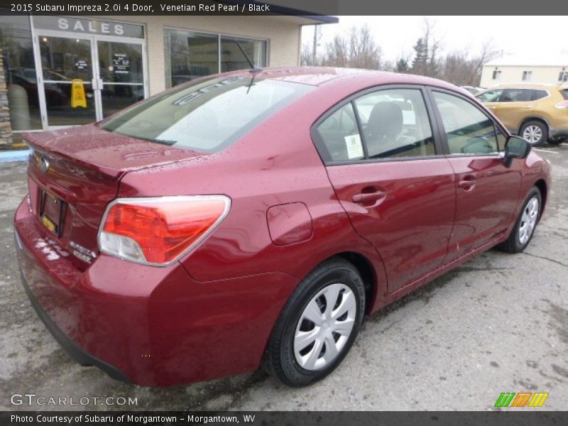 Venetian Red Pearl / Black 2015 Subaru Impreza 2.0i 4 Door