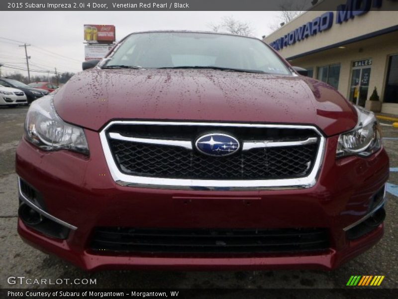 Venetian Red Pearl / Black 2015 Subaru Impreza 2.0i 4 Door