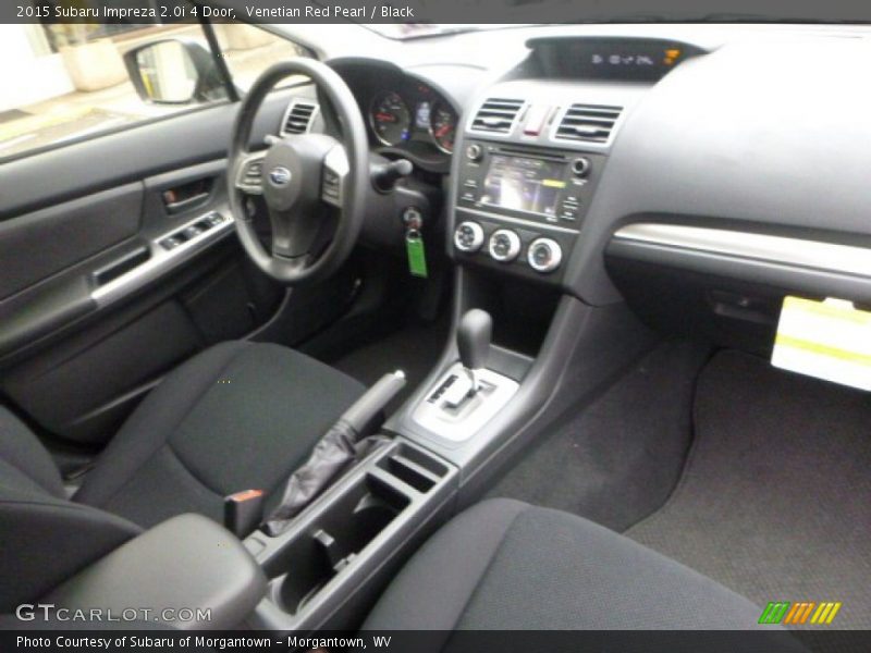 Venetian Red Pearl / Black 2015 Subaru Impreza 2.0i 4 Door