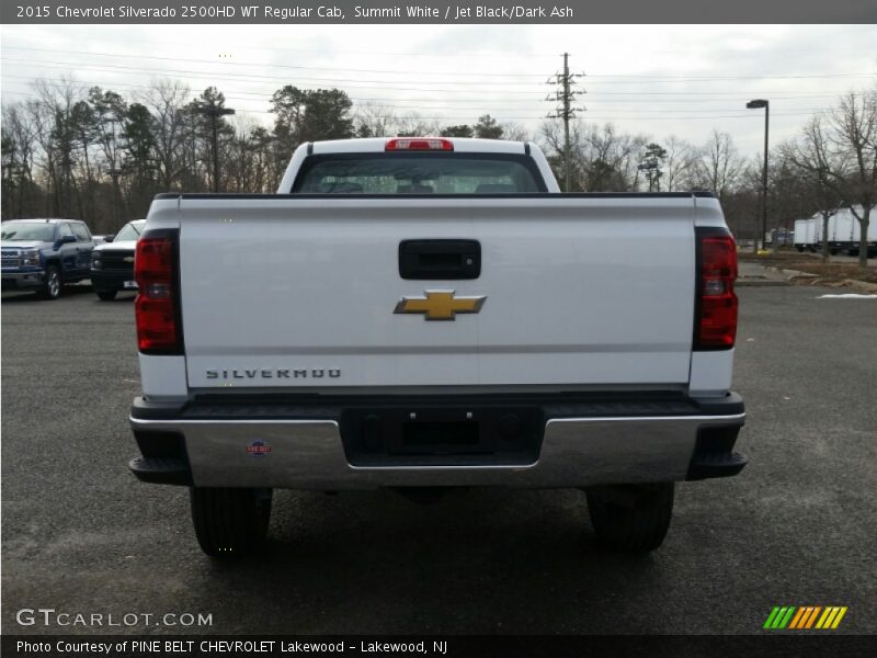 Summit White / Jet Black/Dark Ash 2015 Chevrolet Silverado 2500HD WT Regular Cab