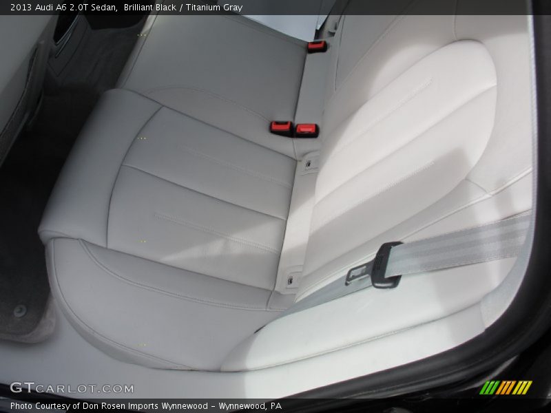 Brilliant Black / Titanium Gray 2013 Audi A6 2.0T Sedan