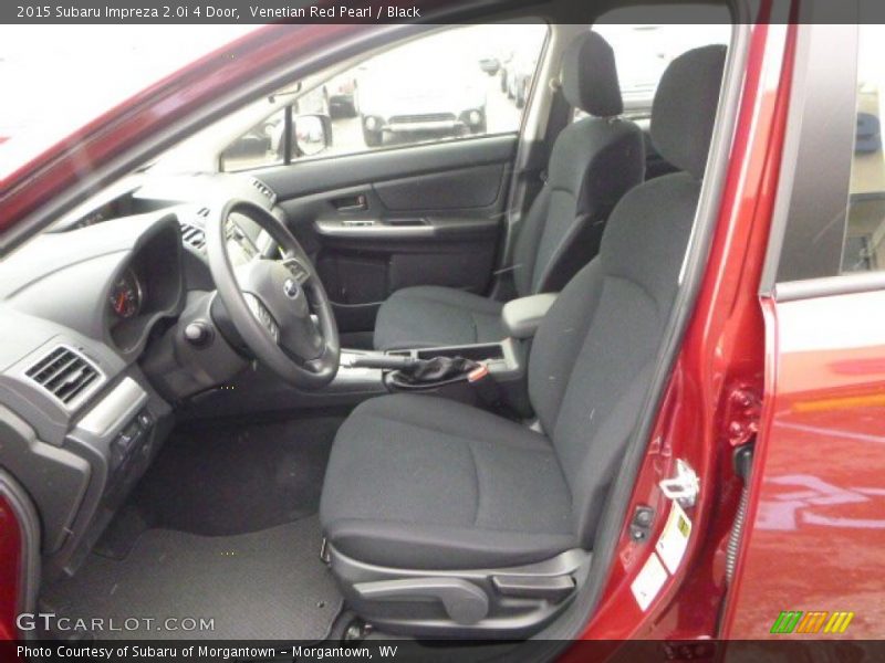 Venetian Red Pearl / Black 2015 Subaru Impreza 2.0i 4 Door