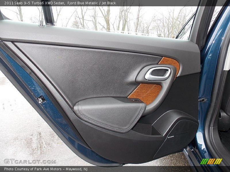 Fjord Blue Metallic / Jet Black 2011 Saab 9-5 Turbo6 XWD Sedan