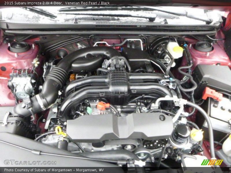 Venetian Red Pearl / Black 2015 Subaru Impreza 2.0i 4 Door
