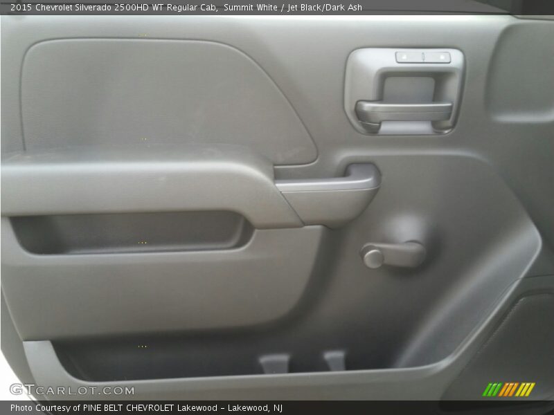 Summit White / Jet Black/Dark Ash 2015 Chevrolet Silverado 2500HD WT Regular Cab