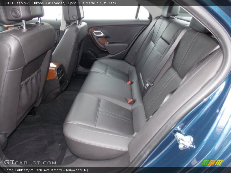 Fjord Blue Metallic / Jet Black 2011 Saab 9-5 Turbo6 XWD Sedan