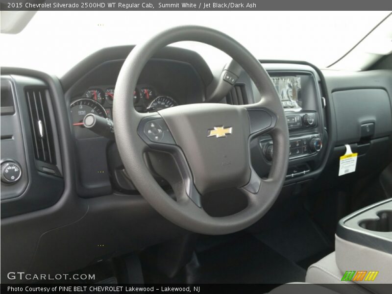 Summit White / Jet Black/Dark Ash 2015 Chevrolet Silverado 2500HD WT Regular Cab