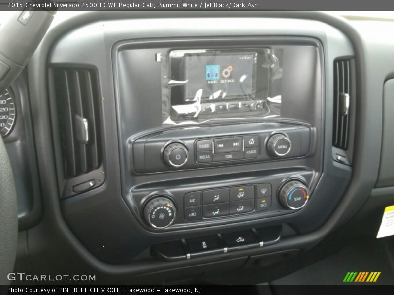 Summit White / Jet Black/Dark Ash 2015 Chevrolet Silverado 2500HD WT Regular Cab