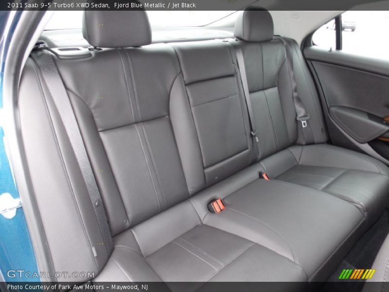 Fjord Blue Metallic / Jet Black 2011 Saab 9-5 Turbo6 XWD Sedan