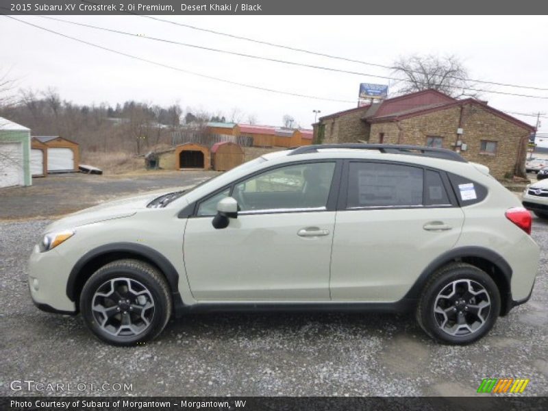 Desert Khaki / Black 2015 Subaru XV Crosstrek 2.0i Premium