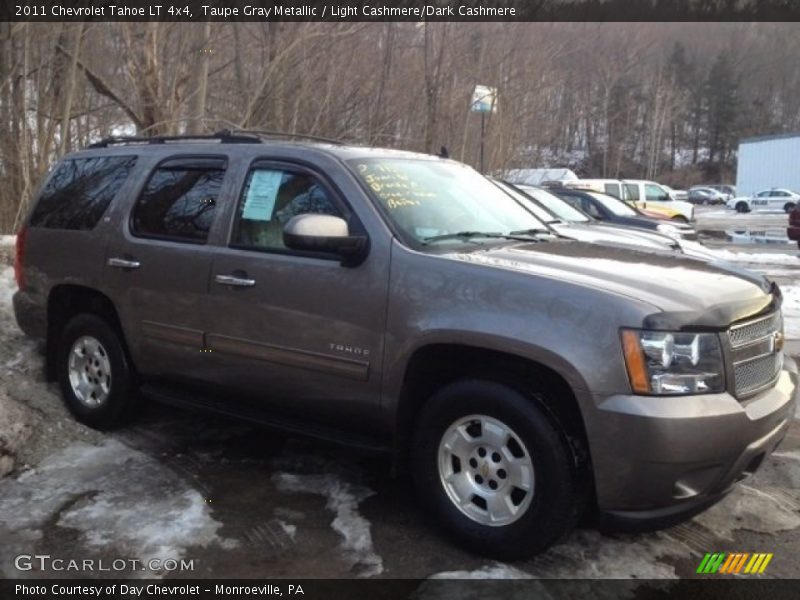 Taupe Gray Metallic / Light Cashmere/Dark Cashmere 2011 Chevrolet Tahoe LT 4x4