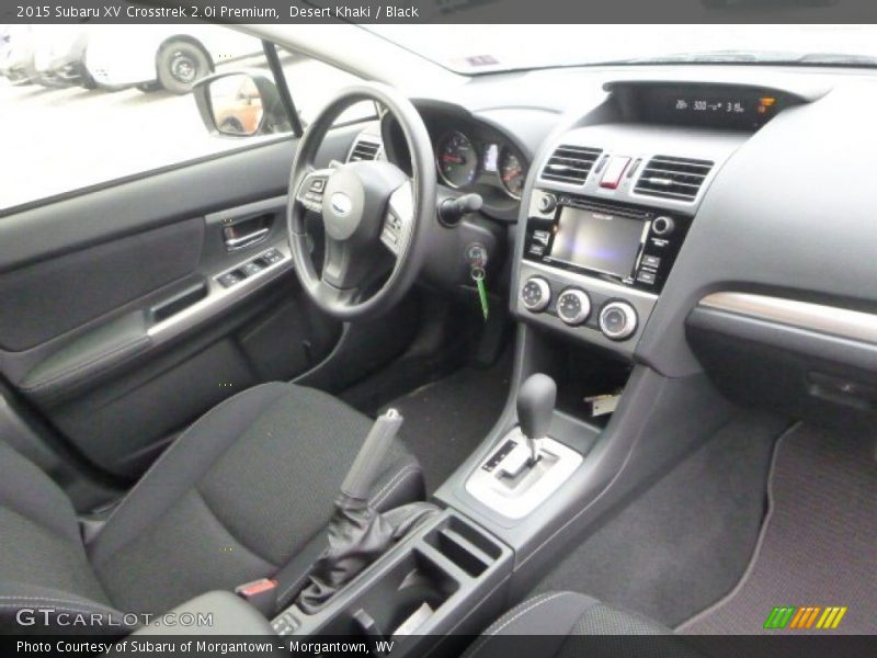 Desert Khaki / Black 2015 Subaru XV Crosstrek 2.0i Premium