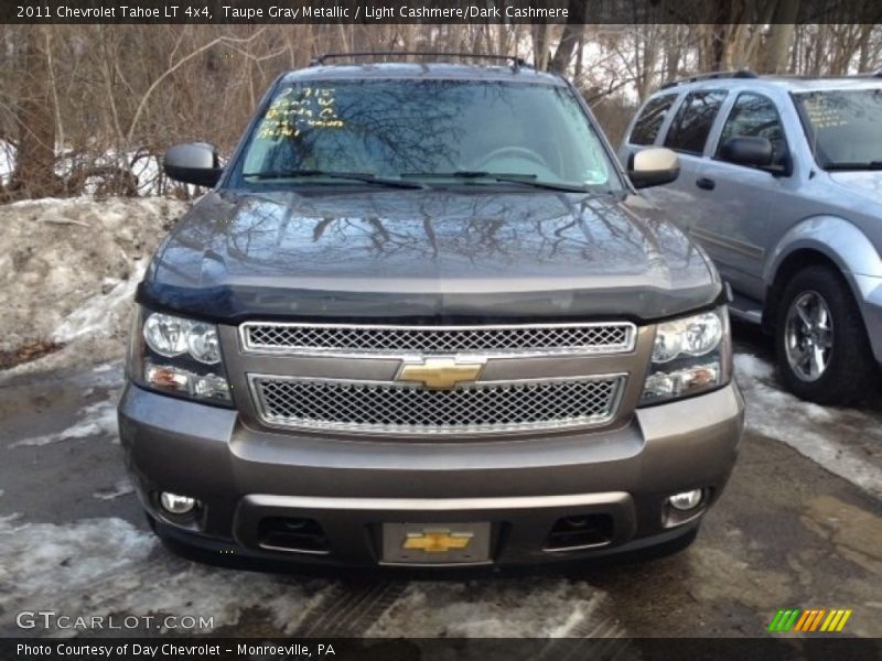 Taupe Gray Metallic / Light Cashmere/Dark Cashmere 2011 Chevrolet Tahoe LT 4x4