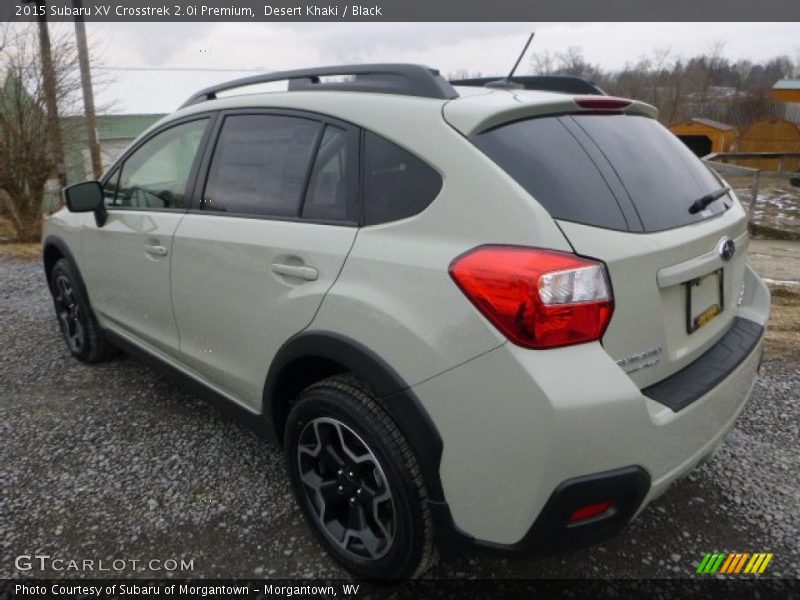Desert Khaki / Black 2015 Subaru XV Crosstrek 2.0i Premium