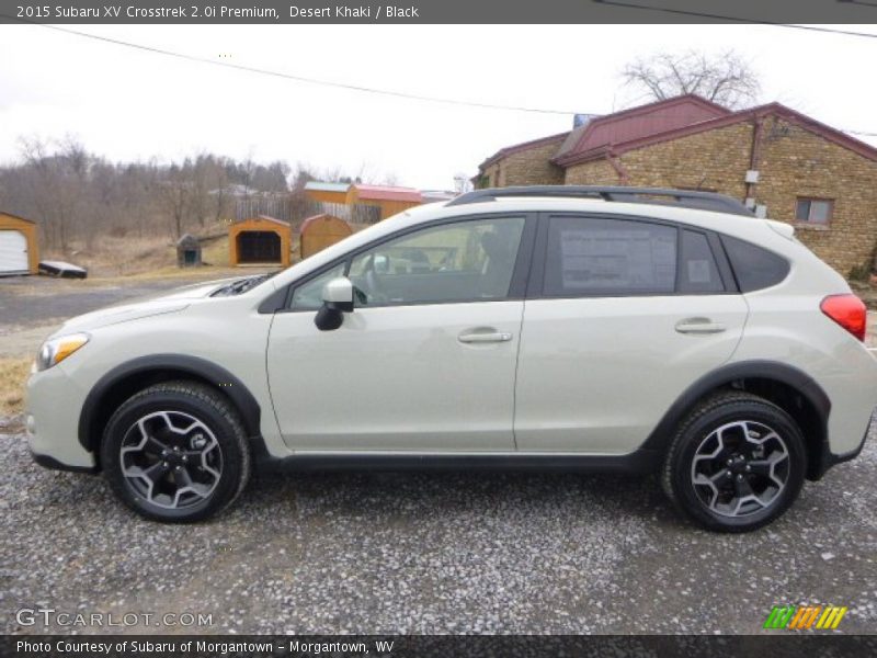Desert Khaki / Black 2015 Subaru XV Crosstrek 2.0i Premium