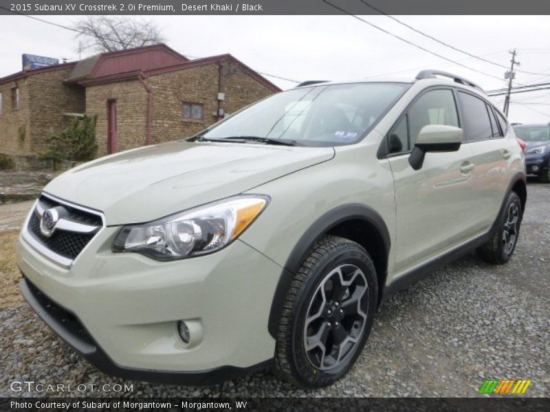 Desert Khaki / Black 2015 Subaru XV Crosstrek 2.0i Premium