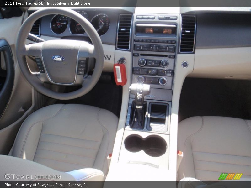 Ingot Silver / Light Stone 2011 Ford Taurus SE