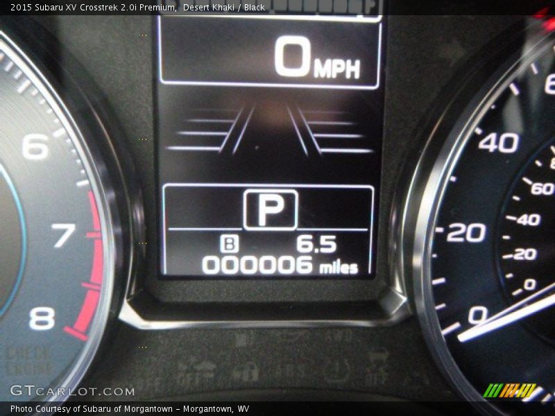 Desert Khaki / Black 2015 Subaru XV Crosstrek 2.0i Premium