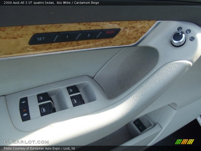 Ibis White / Cardamom Beige 2009 Audi A6 3.0T quattro Sedan