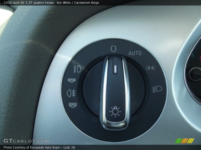 Ibis White / Cardamom Beige 2009 Audi A6 3.0T quattro Sedan