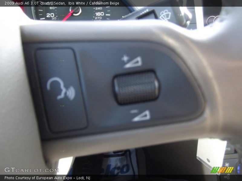 Ibis White / Cardamom Beige 2009 Audi A6 3.0T quattro Sedan
