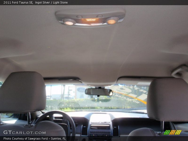Ingot Silver / Light Stone 2011 Ford Taurus SE