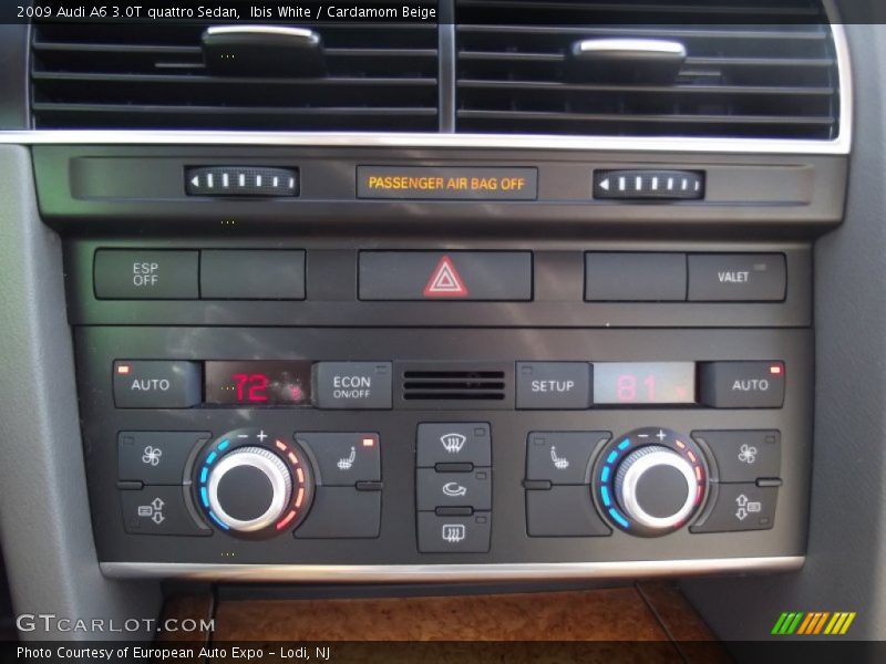 Ibis White / Cardamom Beige 2009 Audi A6 3.0T quattro Sedan