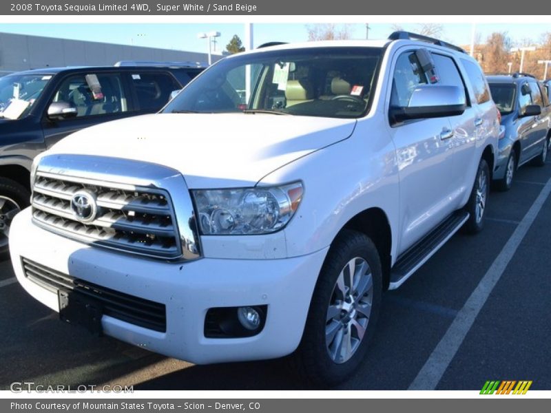 Front 3/4 View of 2008 Sequoia Limited 4WD