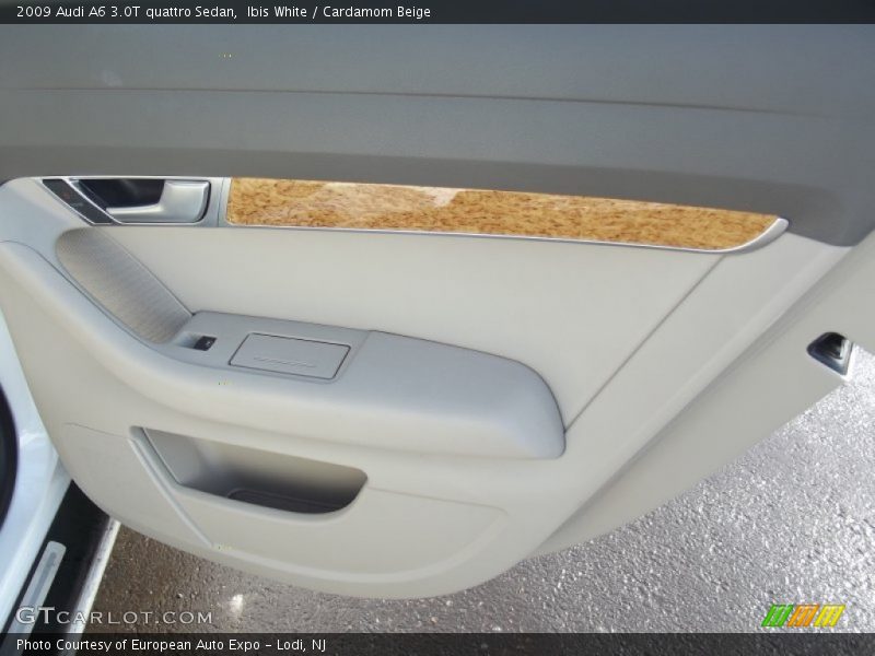Ibis White / Cardamom Beige 2009 Audi A6 3.0T quattro Sedan