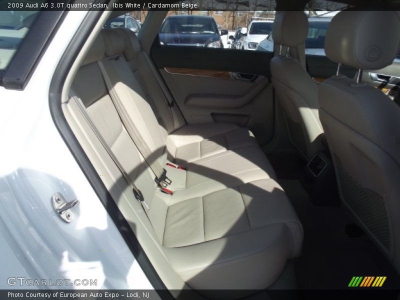 Ibis White / Cardamom Beige 2009 Audi A6 3.0T quattro Sedan