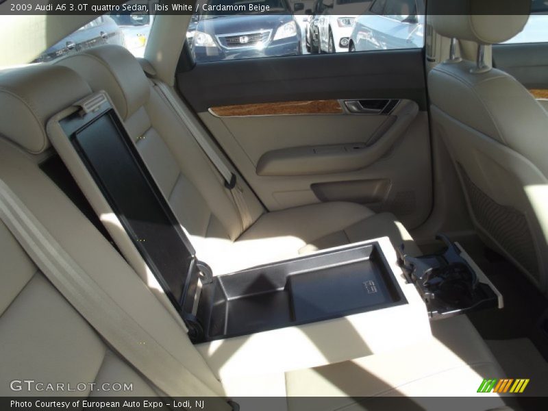 Ibis White / Cardamom Beige 2009 Audi A6 3.0T quattro Sedan
