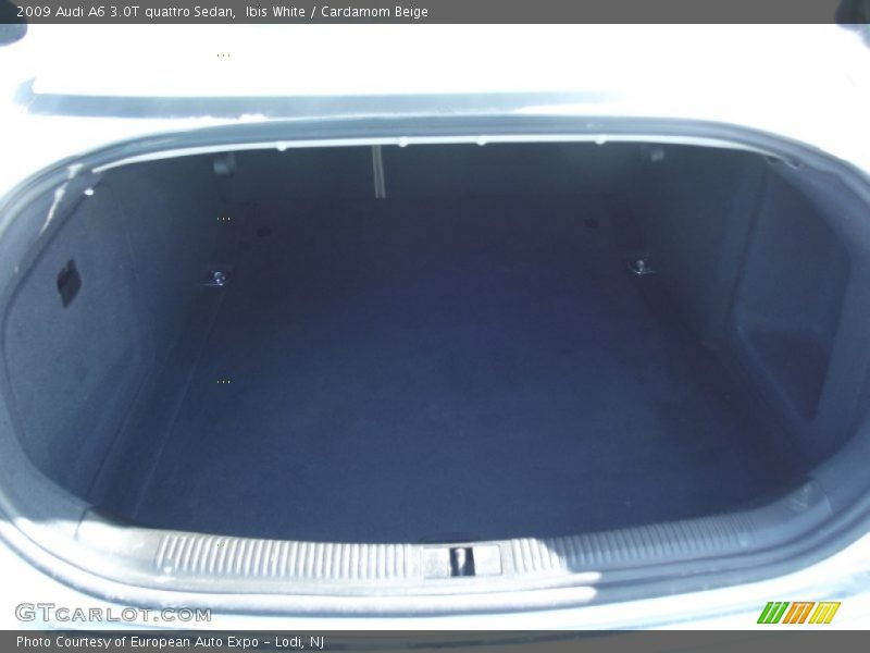 Ibis White / Cardamom Beige 2009 Audi A6 3.0T quattro Sedan