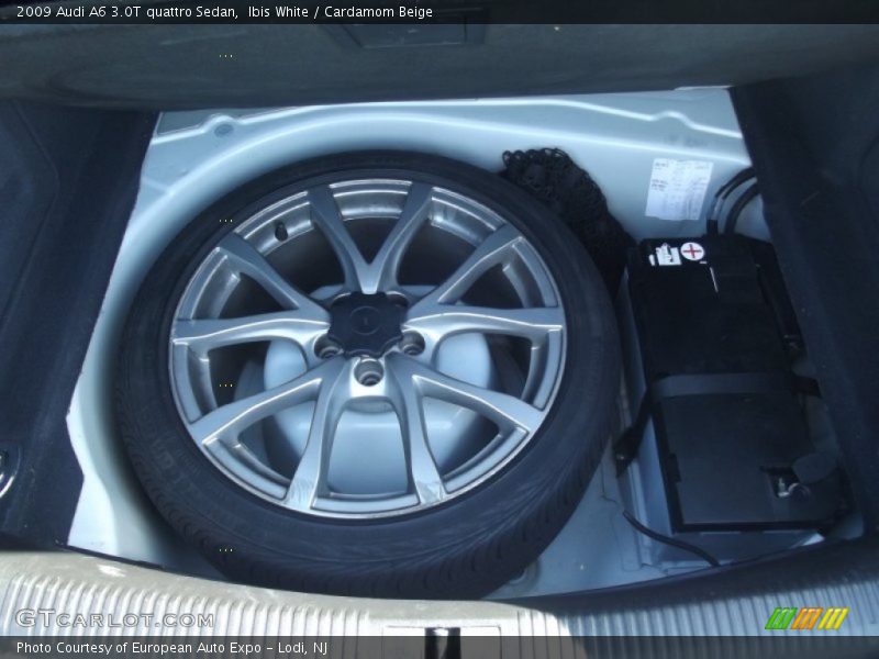 Ibis White / Cardamom Beige 2009 Audi A6 3.0T quattro Sedan