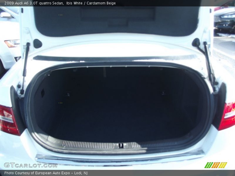 Ibis White / Cardamom Beige 2009 Audi A6 3.0T quattro Sedan