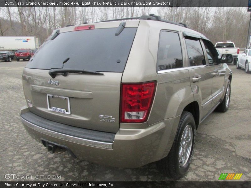 Light Khaki Metallic / Dark Khaki/Light Graystone 2005 Jeep Grand Cherokee Limited 4x4