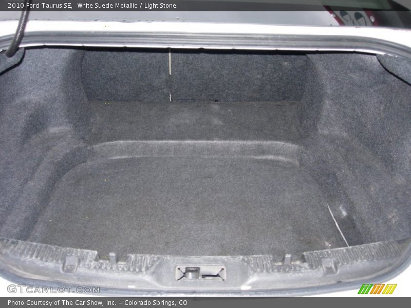 White Suede Metallic / Light Stone 2010 Ford Taurus SE