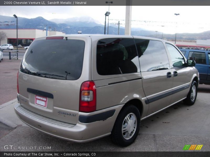Sandrift Metallic / Neutral 2000 Chevrolet Venture LS