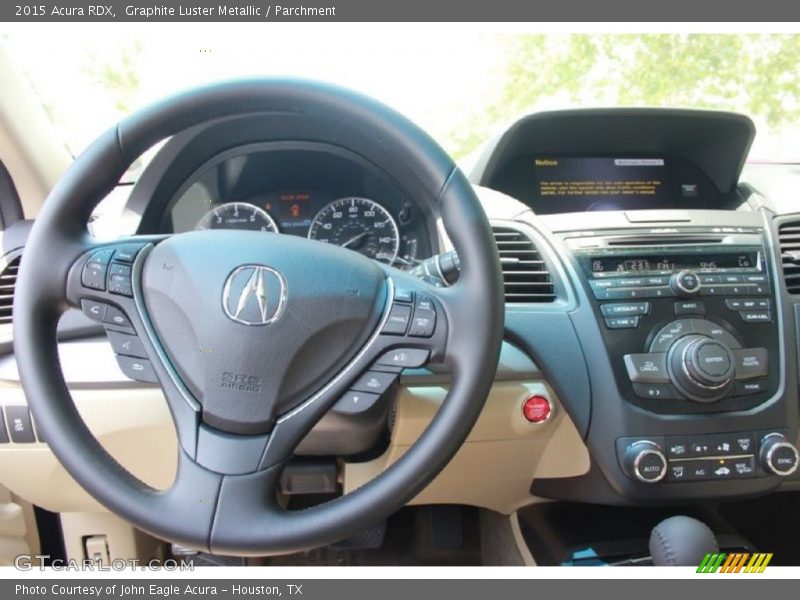 Graphite Luster Metallic / Parchment 2015 Acura RDX