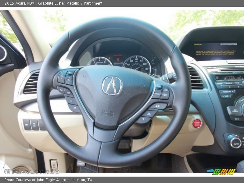 Graphite Luster Metallic / Parchment 2015 Acura RDX