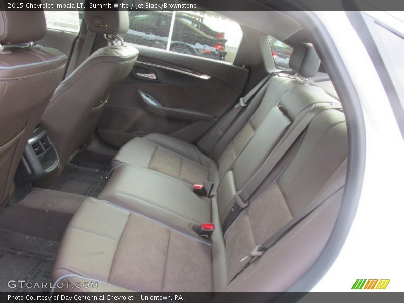 Summit White / Jet Black/Brownstone 2015 Chevrolet Impala LT