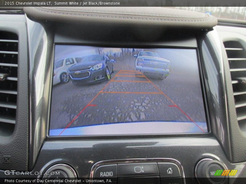 Summit White / Jet Black/Brownstone 2015 Chevrolet Impala LT