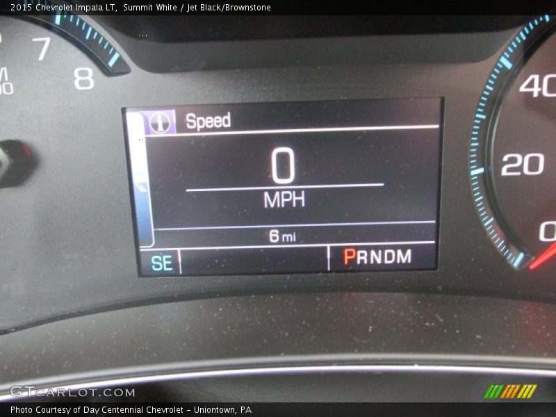 Summit White / Jet Black/Brownstone 2015 Chevrolet Impala LT