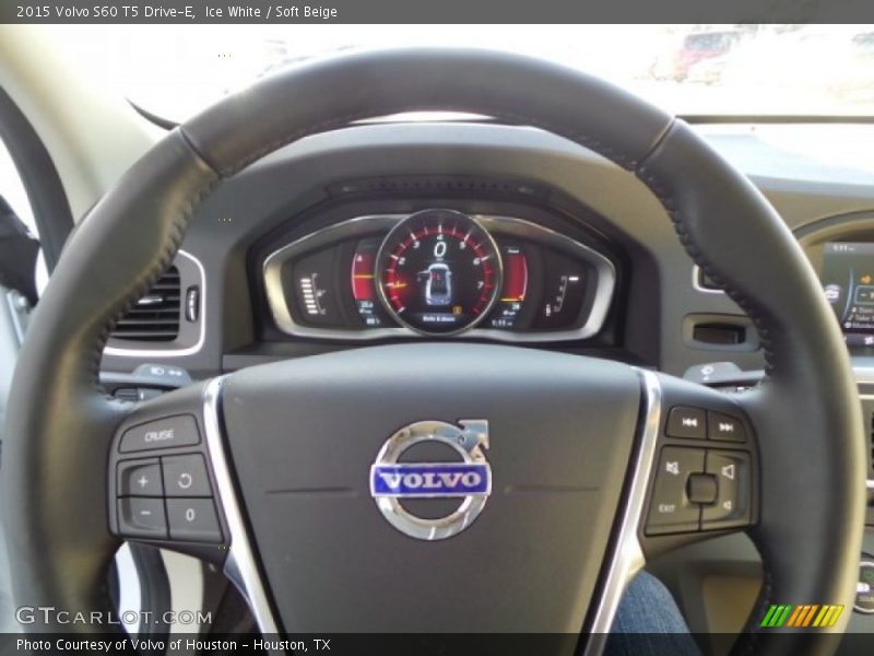 Ice White / Soft Beige 2015 Volvo S60 T5 Drive-E