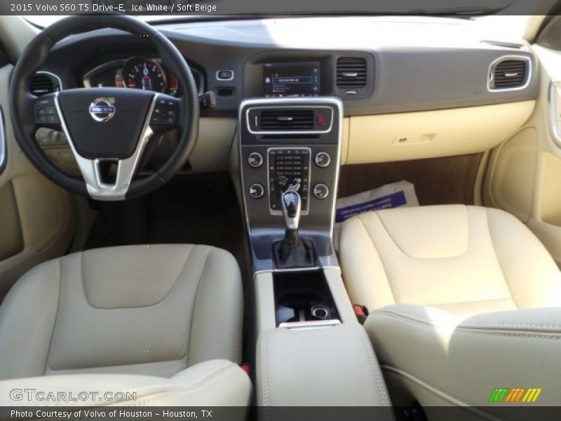 Ice White / Soft Beige 2015 Volvo S60 T5 Drive-E