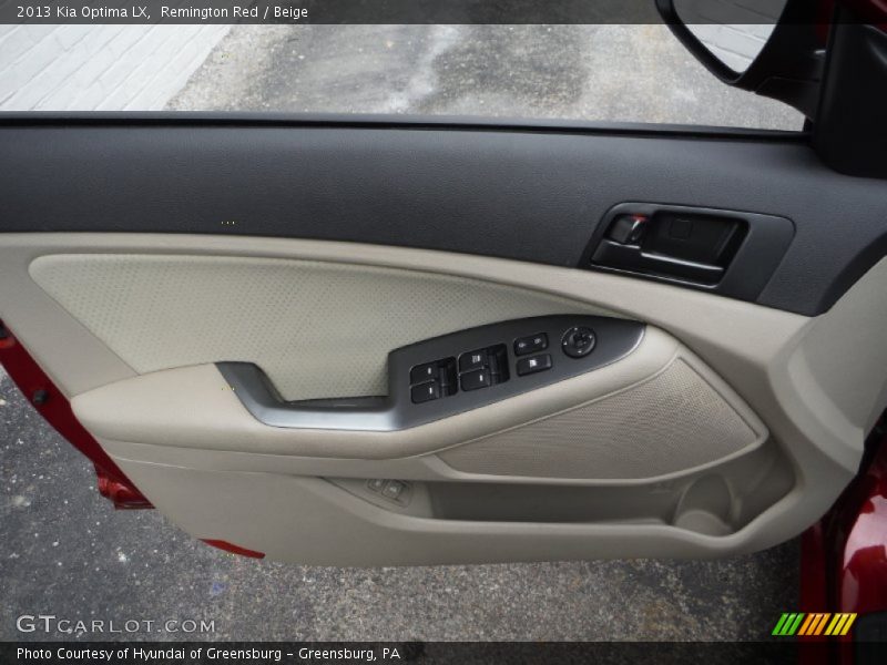 Remington Red / Beige 2013 Kia Optima LX