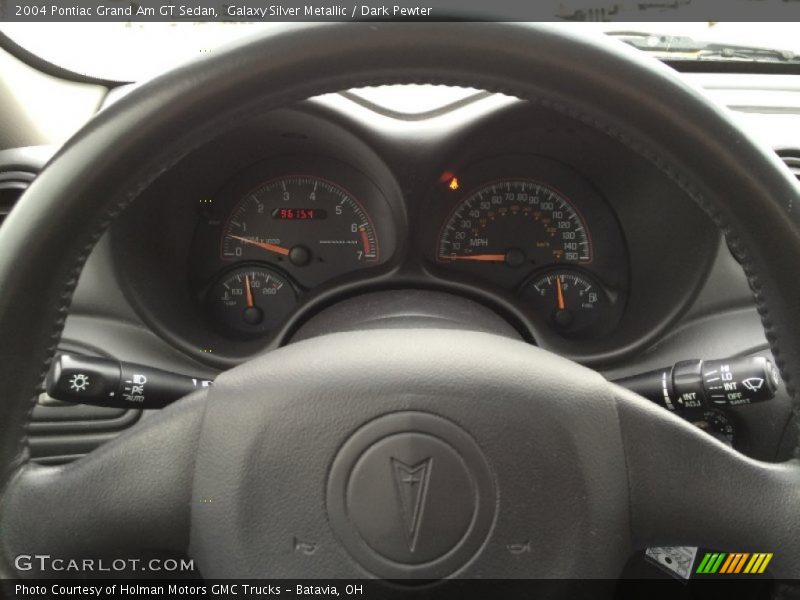Galaxy Silver Metallic / Dark Pewter 2004 Pontiac Grand Am GT Sedan