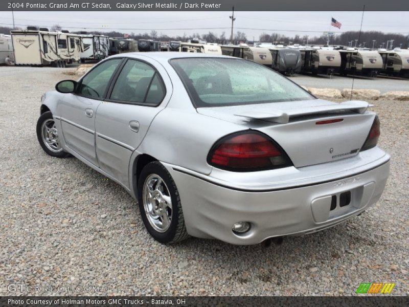 Galaxy Silver Metallic / Dark Pewter 2004 Pontiac Grand Am GT Sedan