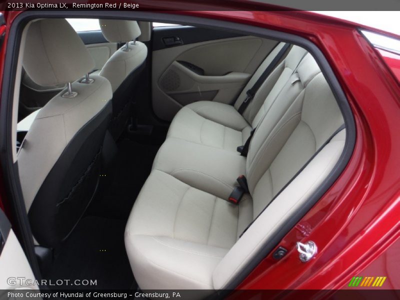 Remington Red / Beige 2013 Kia Optima LX